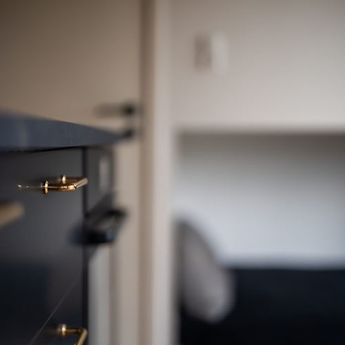Færdigbygget anneks med moderne køkken