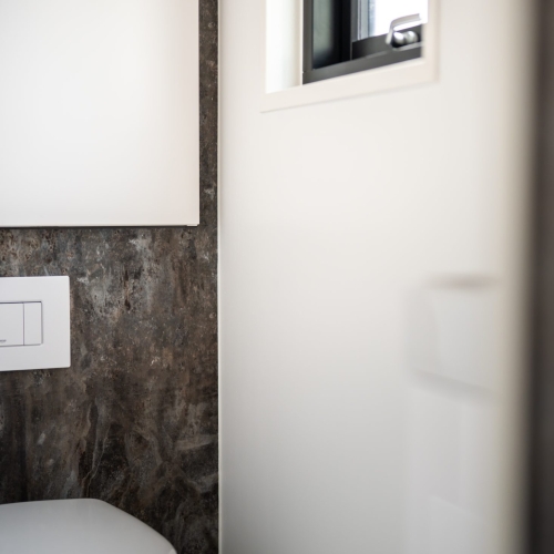 Anneks med bad og toilet til sommerhus