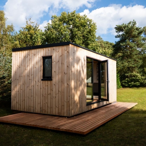Tiny house sommerhus med funktionelt design