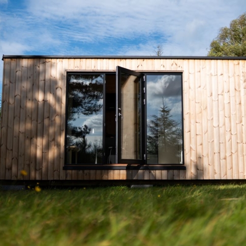 Mini sommerhus med enkel konstruktion