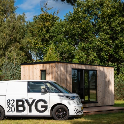Moderne sommerhus med fokus på pladsudnyttelse