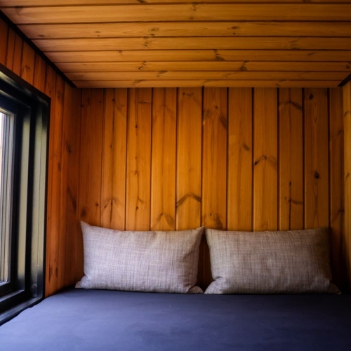 Lille sommerhus med moderne design til Aarhusområdet
